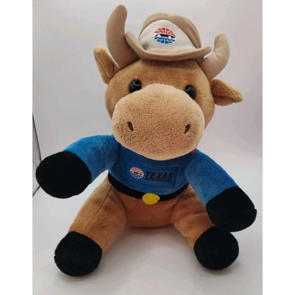 Aurora Longhorn Bull Texas Motor Speedway Plush 10 Inches Racing Nascar Stuffed